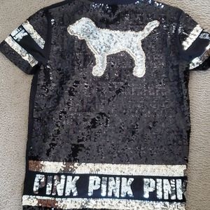 Pink Sequin Shirt
